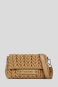 Сумочка Karl Lagerfeld K/WEAVE не вміщує А4 коричневий A2W30153