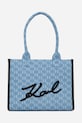 Karl Lagerfeld geantă nu incape in A4 albastru A2W30193