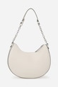 Usnjena torbica Karl Lagerfeld A2W30019 bela AW25