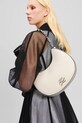 Karl Lagerfeld torebka skórzana A2W30019 biały