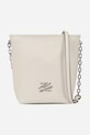 Kožená kabelka Karl Lagerfeld K/AUTOGRAPH přírodní kůže bílá A2W30201