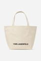 Karl Lagerfeld torebka dwustronna A2W50003 beżowy SS25
