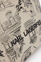 Doplňky Bavlněná kabelka Karl Lagerfeld A2W50036 béžová