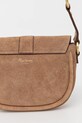 Akcesoria Pepe Jeans torebka zamszowa CRISHA PURE PL031641 brązowy
