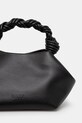 Akcesoria GANNI torebka skórzana Bou Bag Small A5241 czarny
