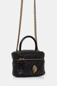 Kožna torba Kurt Geiger London KENSINGTON 4375100109 crna SS25