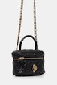 Kožna torba Kurt Geiger London KENSINGTON 4375100109 crna SS25