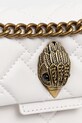 Usnjena torbica Kurt Geiger London KENSINGTON bela 4372810109
