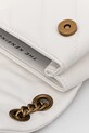 Usnjena torbica Kurt Geiger London KENSINGTON 4372810109 bela