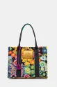 Kurt Geiger London borsa in cotone SOUTHBANK altro materiale multicolore 4358109609