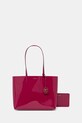 Kurt Geiger London bőr táska CHELSEA lakkbőr rózsaszín 3601452309