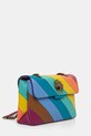 Kožená kabelka Kurt Geiger London KENSINGTON 3586899109 vícebarevná SS25