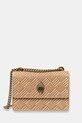 Kabelka Kurt Geiger London SHOREDITCH textilný béžová 3536243999