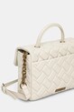 Akcesoria Kurt Geiger London torebka skórzana KENSINGTON 2709541109 beżowy