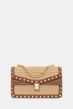 Kabelka Steve Madden Bcavet hladký hnědá SM13001778