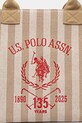 U.S. Polo Assn. geanta de bumbac Pool bej BEU2P8693WCO