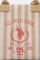 Bavlněná kabelka U.S. Polo Assn. Pool béžová BEU2P8693WCO