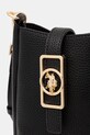 Kabelka U.S. Polo Assn. Sun BEU4S8601WVP čierna SS25