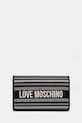 Love Moschino geantă cu modele negru JC4241PP0MKO100A