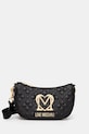 Love Moschino poșetă cu modele negru JC4301PP0MK1200A