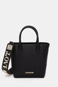 Love Moschino torebka nie mieści A4 czarny JC4277PP0MKI0000