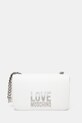 Love Moschino poseta nu incape in A4 alb JC4254PP0MKD0100