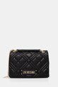 Love Moschino torebka nie mieści A4 czarny JC4153PP0MLA0000