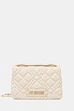 Love Moschino torebka aplikacja beżowy JC4153PP0MLA0110