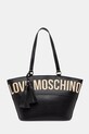 Kabelka Love Moschino jednofarebný čierna JC4285PP0MKJ0000