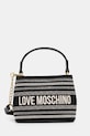 Love Moschino geantă nu incape in A4 negru JC4240PP0MKO100A