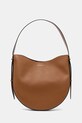 Шкіряна сумочка Victoria Beckham лицьова шкіра коричневий B125AAC006325A