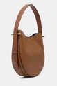 Шкіряна сумочка Victoria Beckham B125AAC006325A коричневий SS25