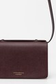 Accesorii Victoria Beckham poseta de piele B225AAC006523A burgundia