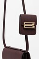 Victoria Beckham torebka skórzana bordowy B225AAC006523A