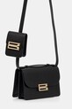 Victoria Beckham poseta de piele B225AAC006524A negru SS25