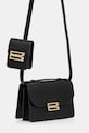 Kožená kabelka Victoria Beckham B225AAC006524A černá SS25