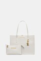 Τσάντα Juicy Couture Lily απομίμηση λείου δέρματος λευκό BEJLL8752WVP