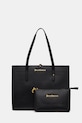Juicy Couture torebka Lily mieści A4 czarny BEJLL8752WVP