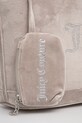 Βελούδινη τσάντα Juicy Couture Kimberly μπεζ BEJQL8761WPO