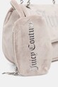 Βελούδινη τσάντα Juicy Couture Kimberly μπεζ BEJQL8762WPO