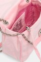 Juicy Couture geantă de mână din catifea Kimberly roz BEJQL8762WPO