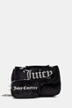 Juicy Couture geantă de mână din catifea Kimberly nu incape in A4 negru BEJQL8762WPO
