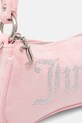 Velurová kabelka Juicy Couture Kimberly BEJQL8767WPO růžová