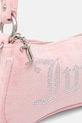Juicy Couture geantă de mână din catifea Kimberly BEJQL8767WPO roz