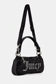 Juicy Couture geantă de mână din catifea Kimberly BEJQL8767WPO negru SS25