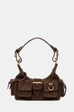 Замшева сумочка The Kooples замша коричневий AFSAMELIAS22