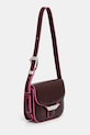 Кожаная сумочка Kenzo FF52SA318L3B.24 бордо SS25