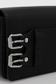 MM6 Maison Margiela geantă de piele negru SB6WG0018.P8327.HA751