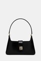 Kožna torba Anine Bing Lou Shoulder Bag bez uzorka crna A.13.11445