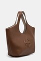 Anine Bing geantă Medium Lili Tote A.13.10760 maro SS25